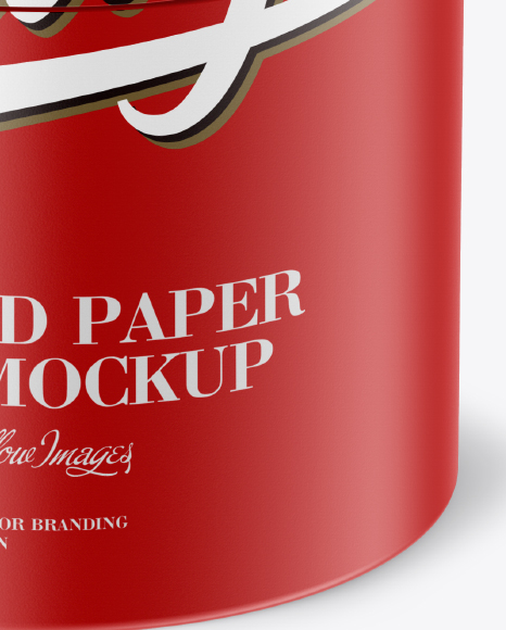 Matte Box Mockup PSD #6