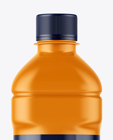 Matte Plastic Bottle Mockup PSD #6
