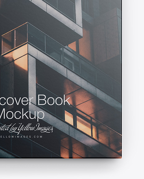 Hardcover Book w  Matte Cover Mockup PSD #6