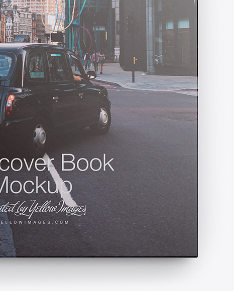 Hardcover Book w  Matte Cover Mockup PSD #7