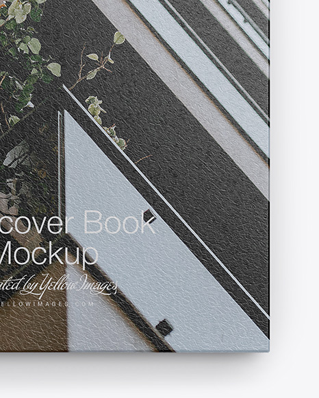 Hardcover Book w  Leather Cover Mockup PSD #7