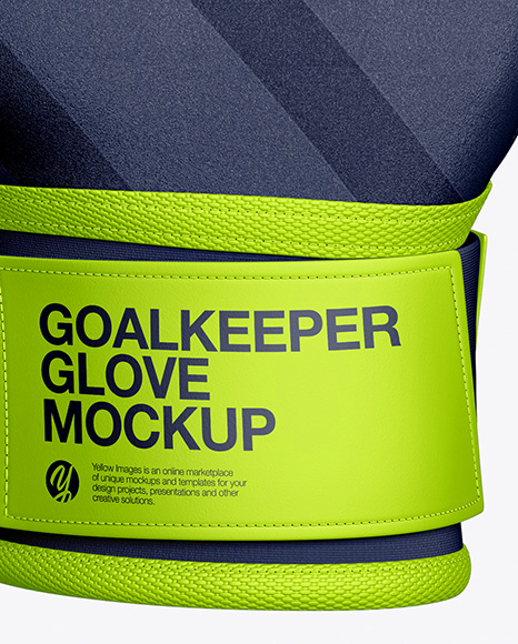 Goalkeeper Gloves Mockup