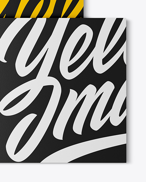 Two Business Cards Mockup PSD #1