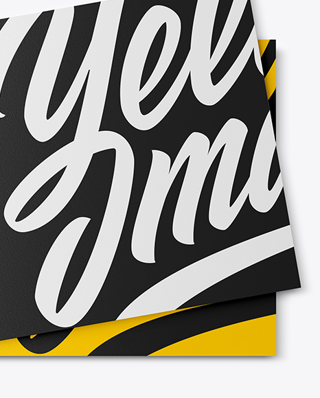 Two Business Cards Mockup PSD #1