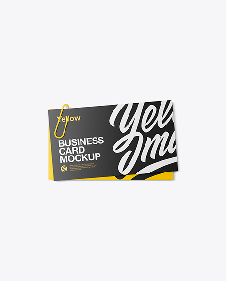 Two Business Cards Mockup PSD #2