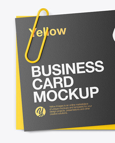Two Business Cards Mockup PSD #1