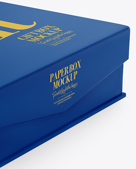 Download Matte Paper Box Mockup In Box Mockups On Yellow Images Object Mockups