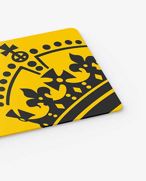 Plastic Card Mockup PSD #6
