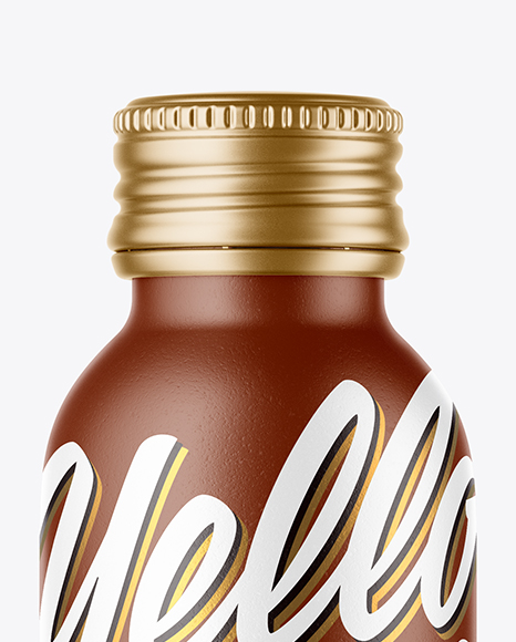 Ceramic Bottle Mockup PSD #2