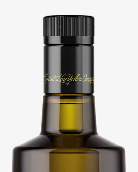 Download Amber Glass Olive Oil Bottle Psd Mockup Yellowimages