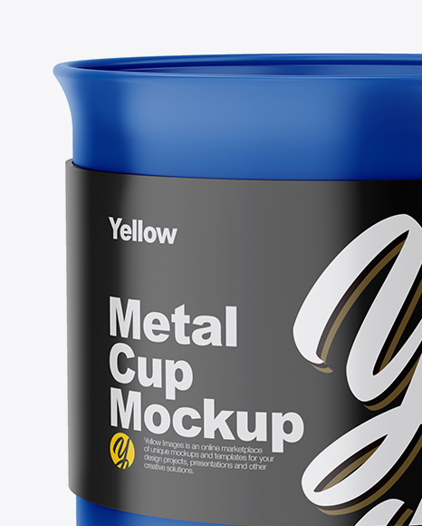 Matte Cup Mockup PSD #2
