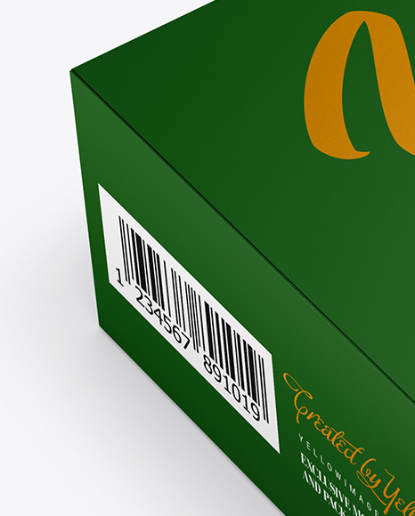 Paper Box Mockup PSD #2