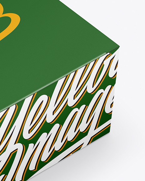 Paper Box Mockup PSD #1