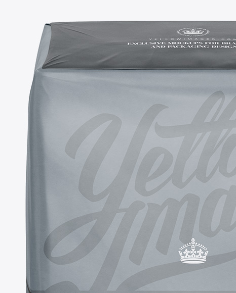 Download Cement Paper Bag Mockup - Front View (High-Angle Shot) in ...