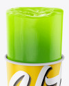 Ice Lolly Matte Paper Tube Mockup