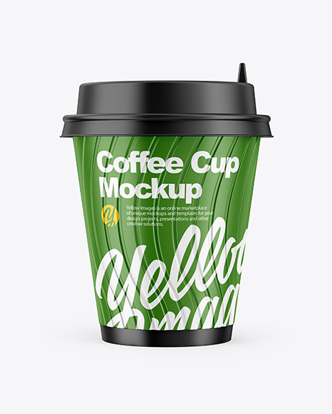 Matte Coffee Cup Mockup - Free Download Images High Quality PNG, JPG