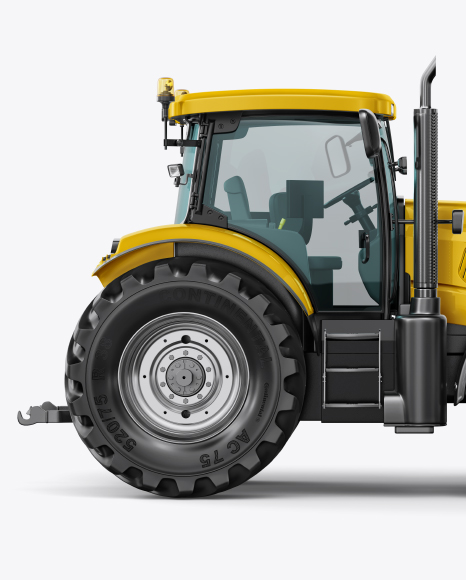 Tractor Mockup - Side View