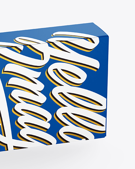 Paper Box Mockup PSD #1