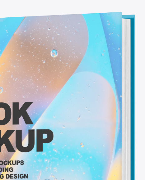 Glossy Book Mockup PSD #2