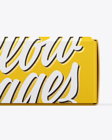 Paper Box Mockup PSD #1