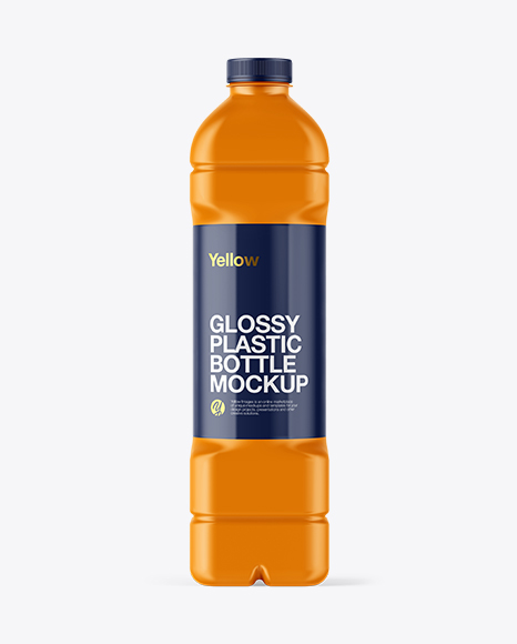 Matte Plastic Bottle Mockup PSD #2