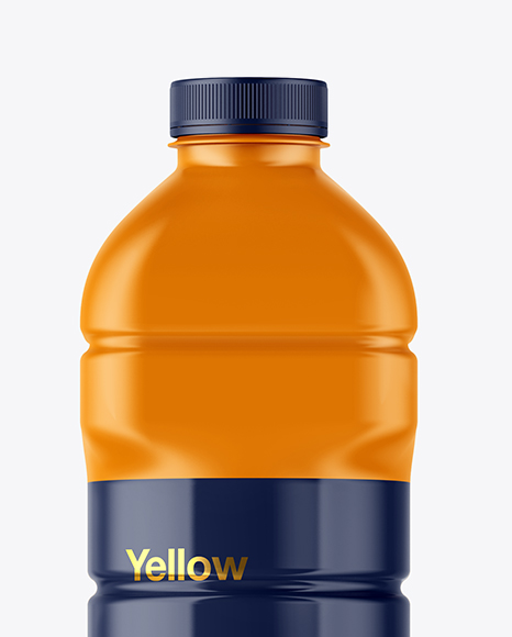 Matte Plastic Bottle Mockup PSD #1