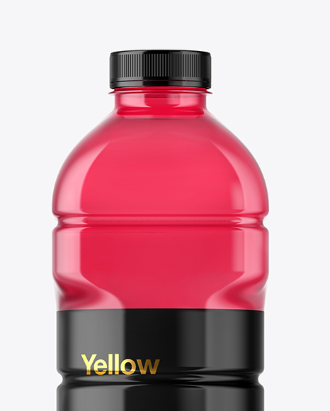 Plastic Bottle Mockup PSD #1