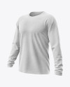Download Melange Men S Raglan Long Sleeve T Shirt Mockup In Apparel Mockups On Yellow Images Object Mockups