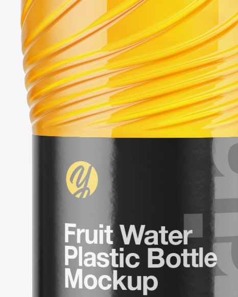Fruit Water Bottle Mockup PSD #6