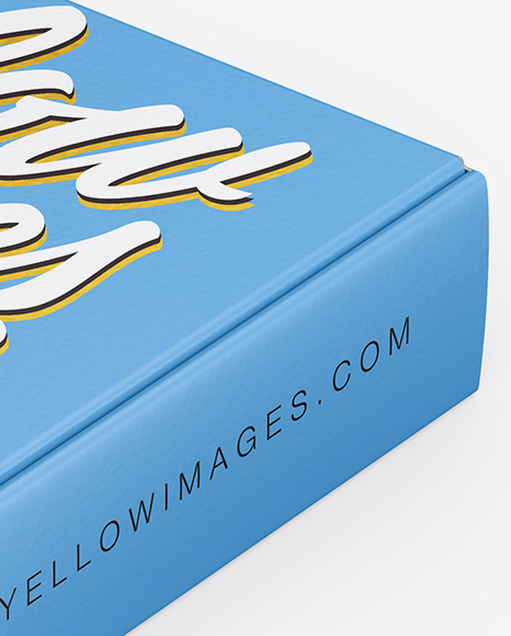 Download Paper Box Mockup In Box Mockups On Yellow Images Object Mockups PSD Mockup Templates