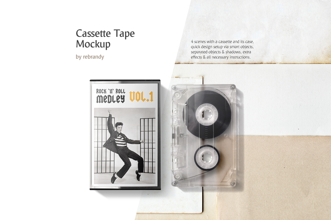 Download Cassette Mockup Psd Free Yellowimages