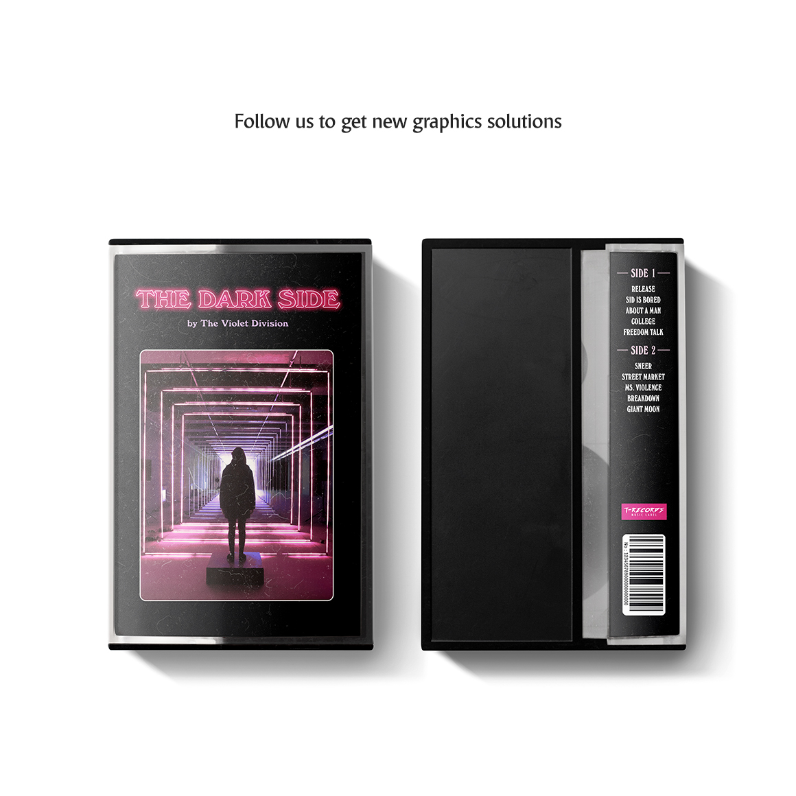 Download Cassette Tape Mockup in Packaging Mockups on Yellow Images ...