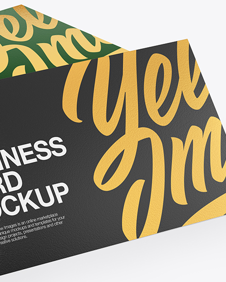 Stack of Business Cards Mockup PSD #1