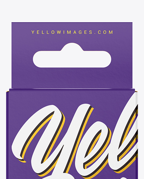 Paper Box Mockup PSD #2