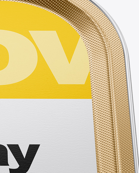 Foil Tray Mockup PSD #6
