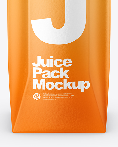 Download 250ml Glossy Juice Carton Package Mockup In Packaging Mockups On Yellow Images Object Mockups