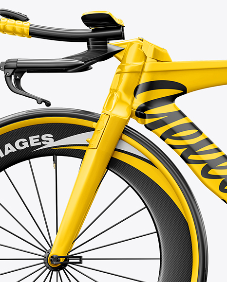 Download Carbon Triathlon Bicycle Mockup Left Side View In Vehicle Mockups On Yellow Images Object Mockups