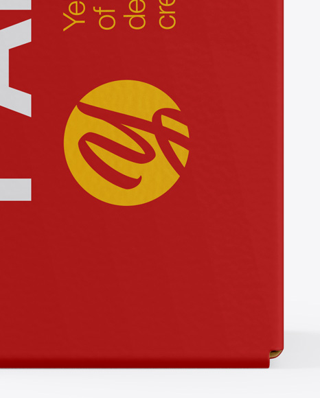 Paper Box Mockup PSD #1