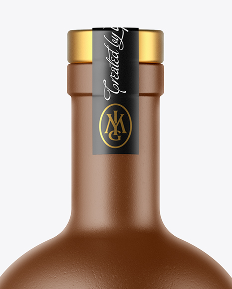 Ceramic Bottle Mockup PSD #1