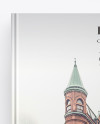 Book w/ Matte Cover Mockup