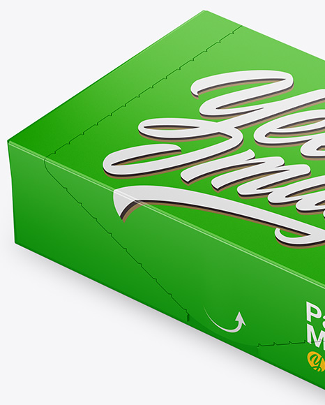 Paper Box Mockup PSD #2