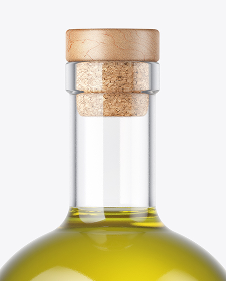 Olive Oil Bottle Mockup PSD #6