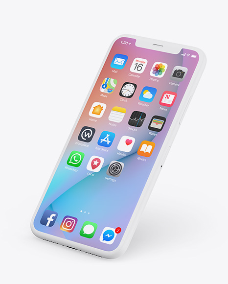 Download Iphone X Mockup Illustrator Yellowimages