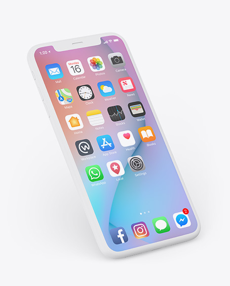 Clay Iphone Mockup Free Psd