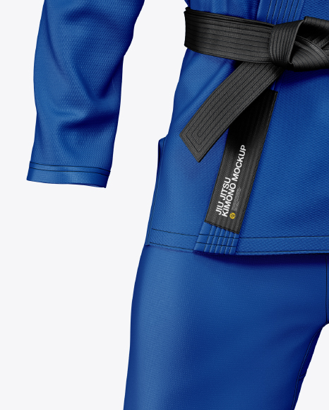 Jiu Jitsu Kimono Mockup (Front View) - Free Download Images High