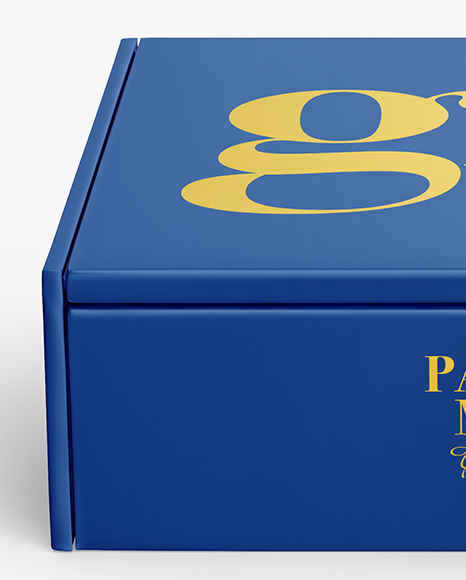 Matte Paper Box Mockup PSD #2