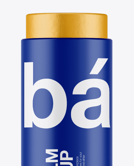 Matte Lip Balm Tube Mockup PSD #1