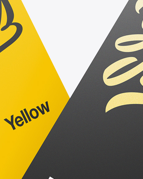 Two Business Cards Mockup PSD #6