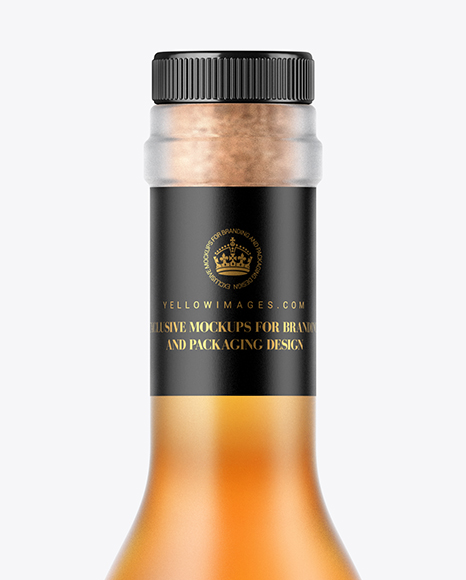 Download Frosted Glass Whisky Bottle Mockup In Bottle Mockups On Yellow Images Object Mockups PSD Mockup Templates