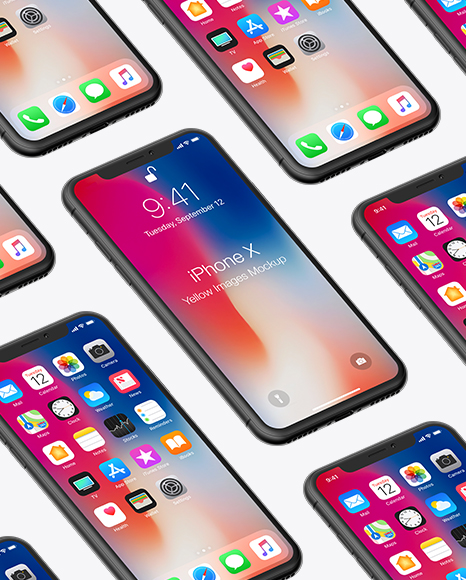 Download Free Psd Mockup Iphone X Yellowimages